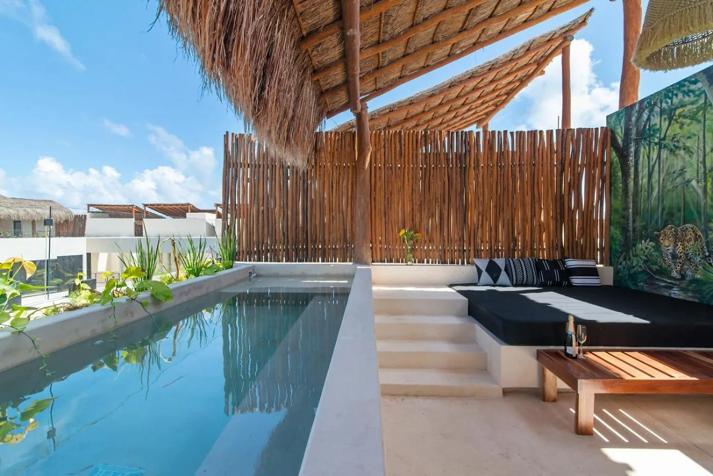 Private Rooftop Pool, Panoramic Views, Near Beach Tulum 0*,  Meksika