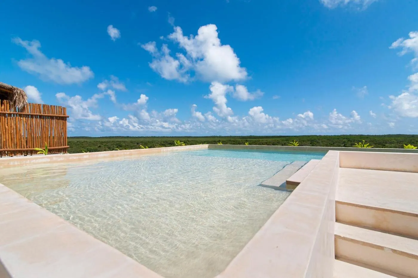 Daire Private Rooftop Pool, Panoramic Views, Near Beach Tulum